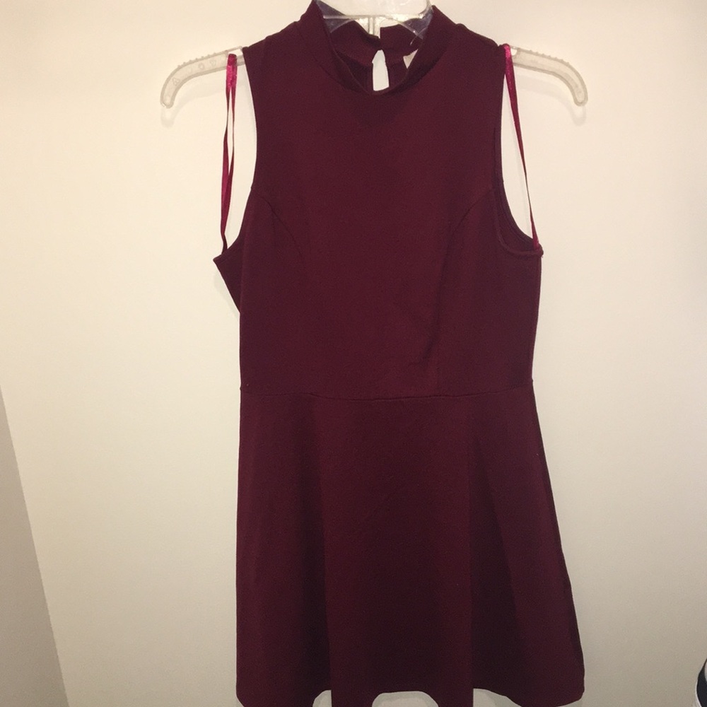 Red Valentine’s Day dress